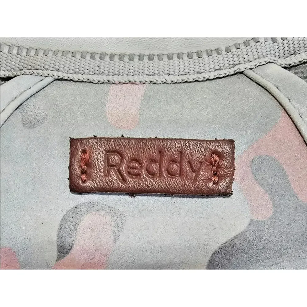 Reddy Reflective Camouflage Dog Harness With Handle Large/Large Grey & Pink